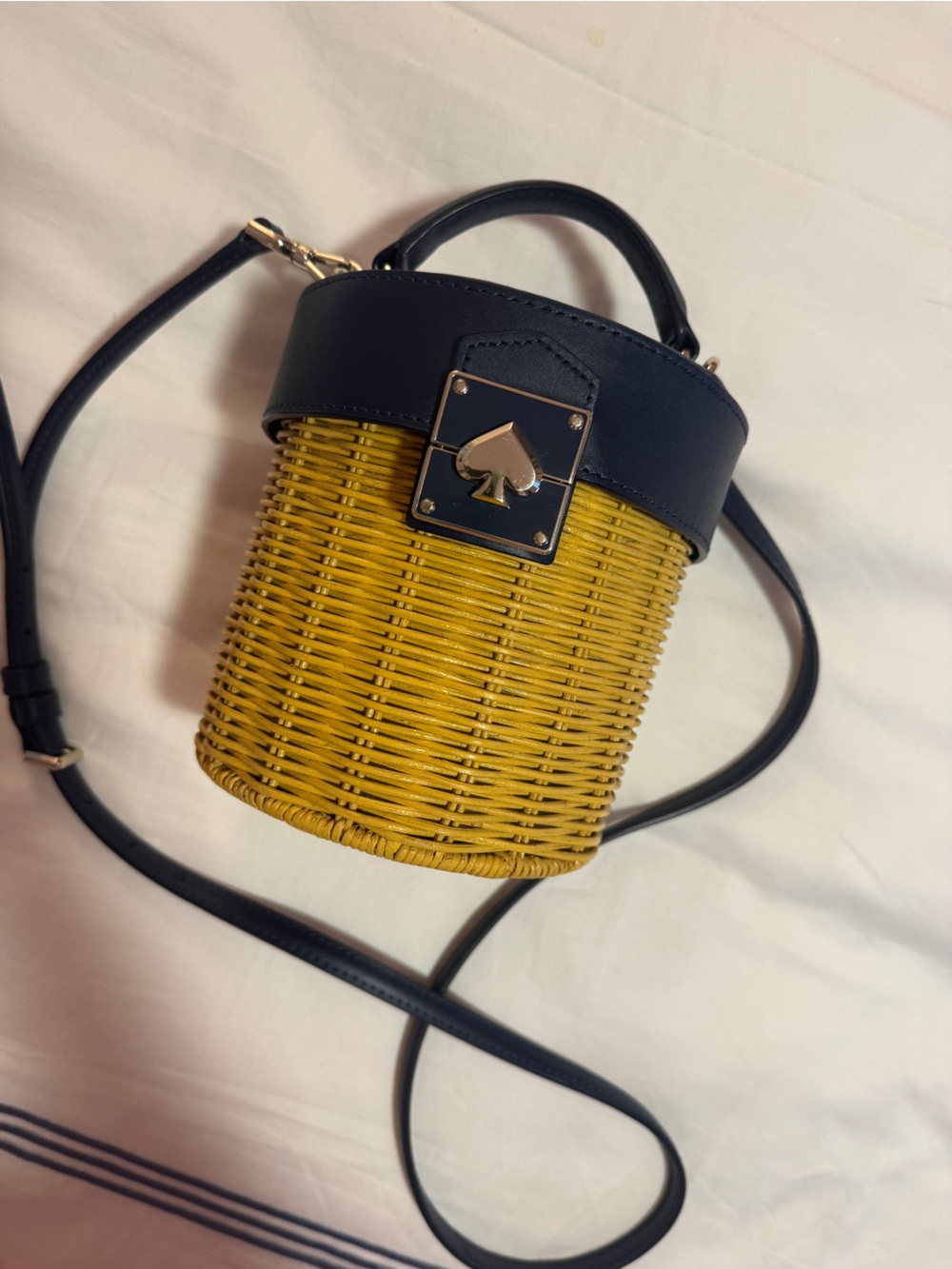 Kate Spade New York Rumi Wicker Medium Trunk - Picture 2 of 9